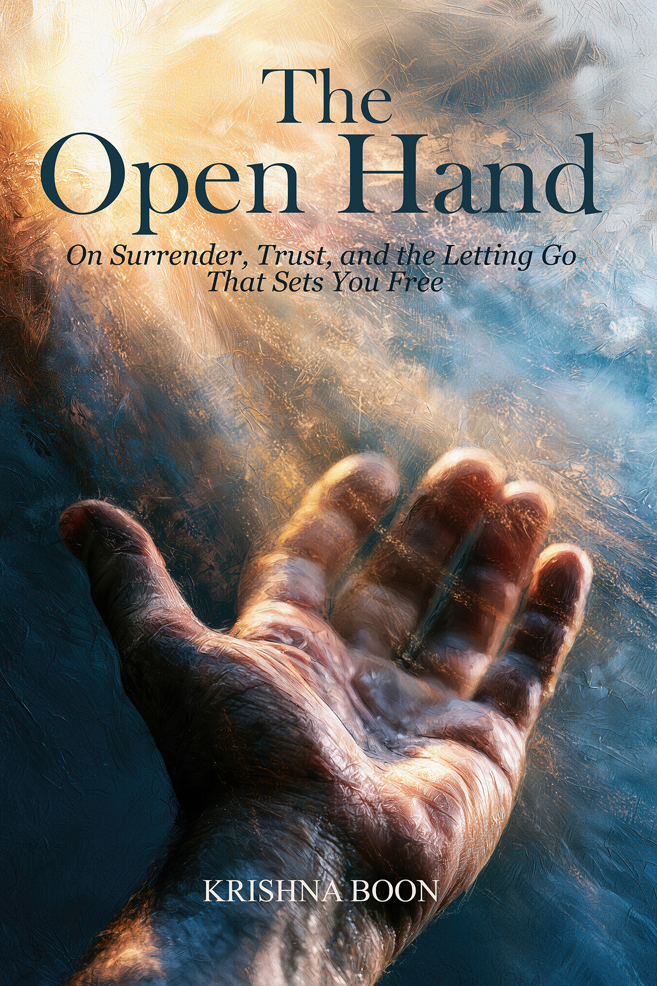 The Open Hand — book cover by Krishna Boon